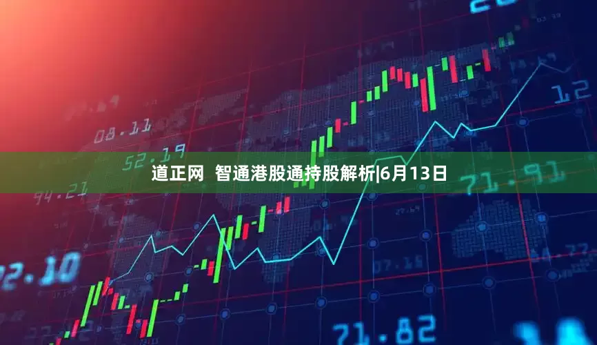 道正网  智通港股通持股解析|6月13日